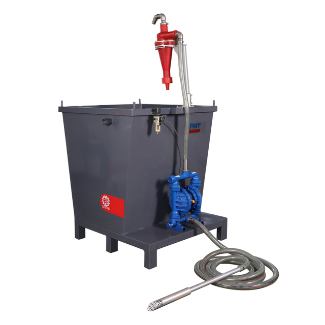 水射流切割机磨料去除系统